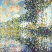 Claude Monet Poplars on Bank of River Epte china oil painting reproduction